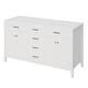 preview thumbnail 11 of 61, Modern Bathroom Vanity with Ceramic Sink, Soft-Close Storage Cabinet and Glossy Easy-Clean Countertop