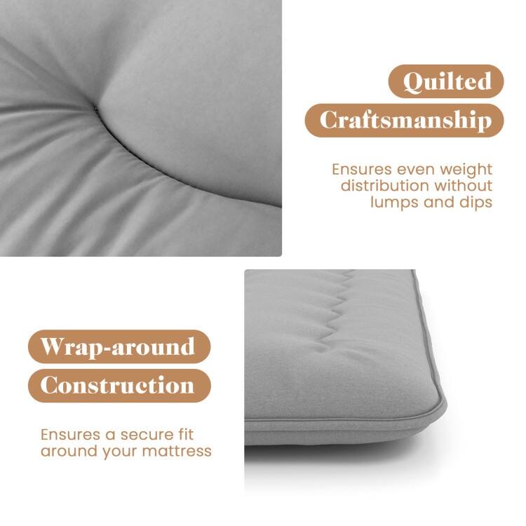 Roll Up Floor Mattress for Camping and Home Use