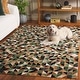 preview thumbnail 3 of 8, SAFAVIEH Handmade Studio Leather Jurga Contemporary Leather Rug