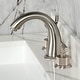preview thumbnail 16 of 35, Kingston Brass Convergent Two-Handle 3-Hole Deck Mount Widespread Bathroom Faucet with Knurled Handle and Brass Pop-Up Drain