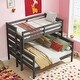 preview thumbnail 2 of 10, Detachable Design Bunk Bed with Safety Guaranteed, Twin XL over Queen