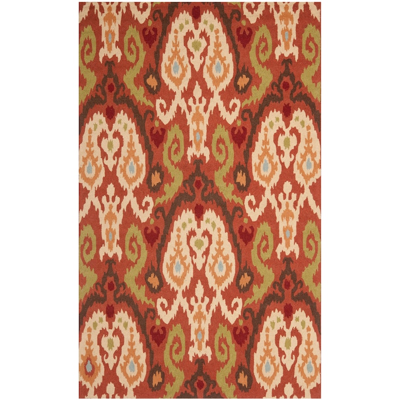 SAFAVIEH Hand-hooked Chelsea Vivi Country Oriental Wool Rug