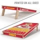 preview thumbnail 3 of 5, Kansas City Chiefs NFL 2x4 Professional Cornhole Board Set