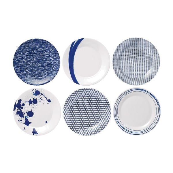 ロイヤルドルトン9点セット Royal Doulton Pacific Mixed Patterns Accent Plate 9