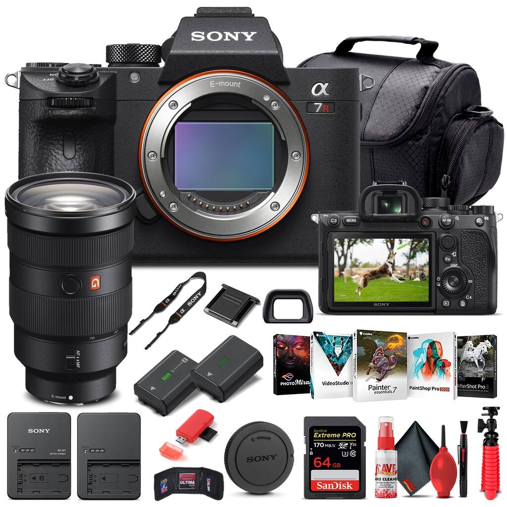 Sony Alpha a7R IV Mirrorless Camera W/ Sony FE 24-70mm Lens - Basic
