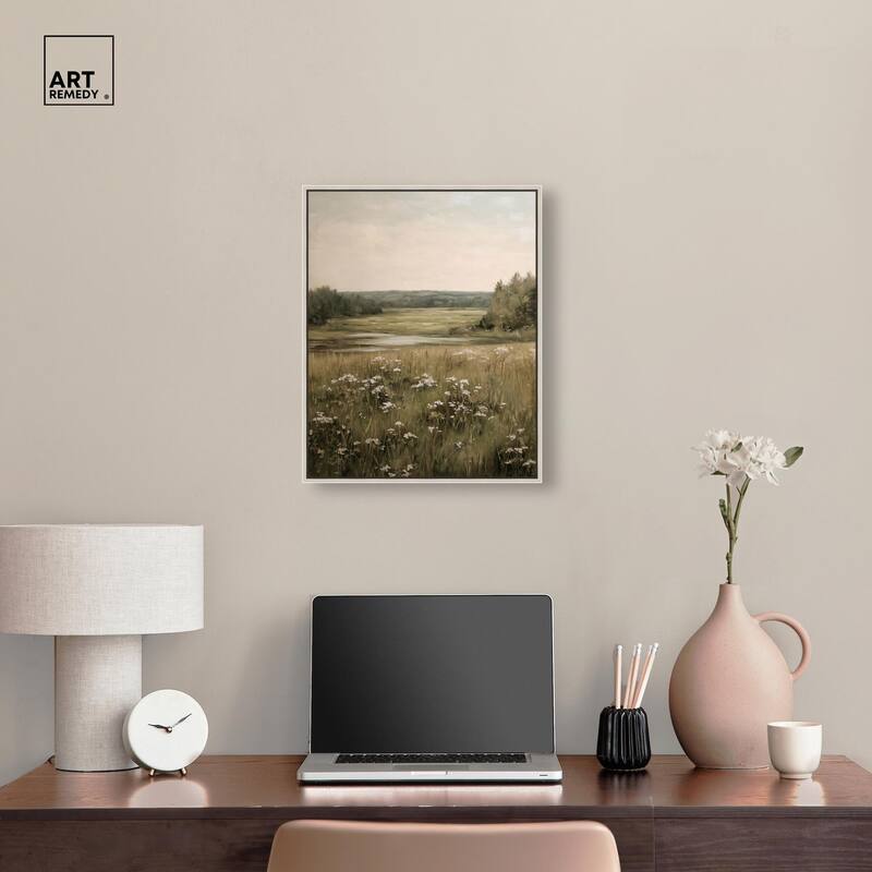 Marshland Whispers Canvas by Art Remedy