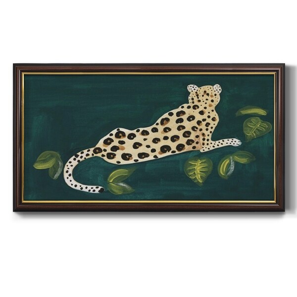Lethargic Leopard I Premium Framed Canvas- Ready to Hang - On Sale