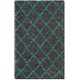 preview thumbnail 22 of 25, SAFAVIEH Arizona Shag Mame 1.2-inch Thick Rug 3'2" x 5' - Grey/Turquoise - Rectangle