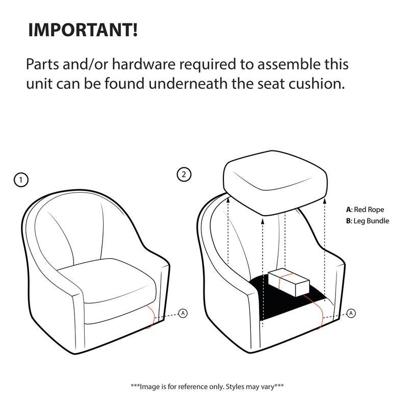 Madison Park Halford Accent Wingback Chair