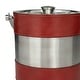 preview thumbnail 16 of 16, Leather Modern Wine Holder - 8 x 7 x 12