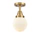 Option Brushed Brass / Matte White