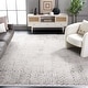 preview thumbnail 1 of 12, SAFAVIEH Diamond Brook Modern Abstract Fringe Rug