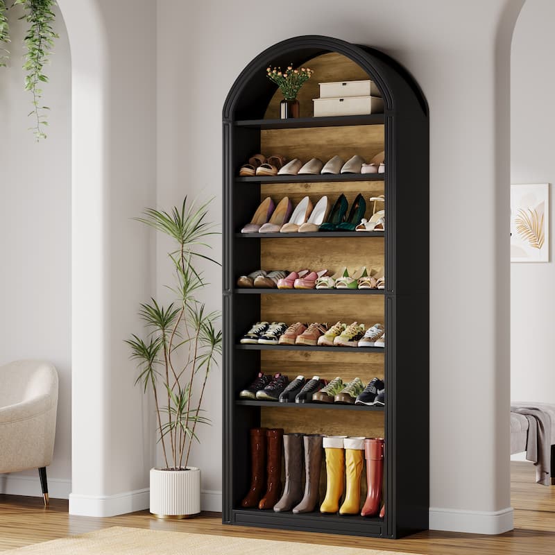 Tall Shoe Storage Cabinet for Entryway