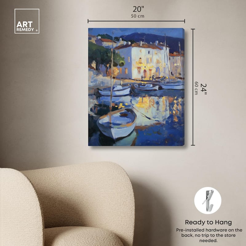 Sailor's Rest Canvas by Art Remedy, Gallery Wrapped