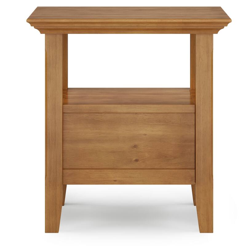 WYNDENHALL Halifax Solid Wood 19-inch Square End Table - 19 inch wide