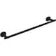 Option Matte Black-Oval Post