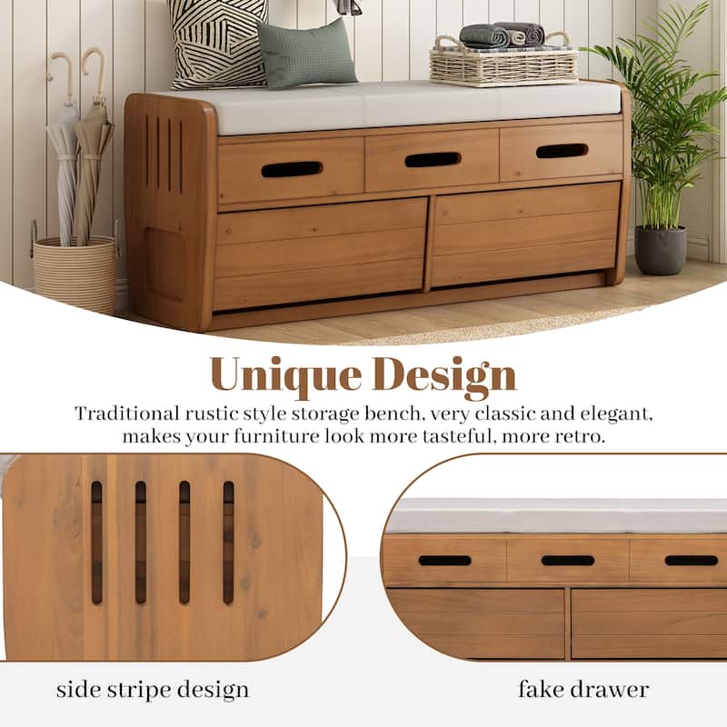 Shoe Bench for Living Room,Entryway