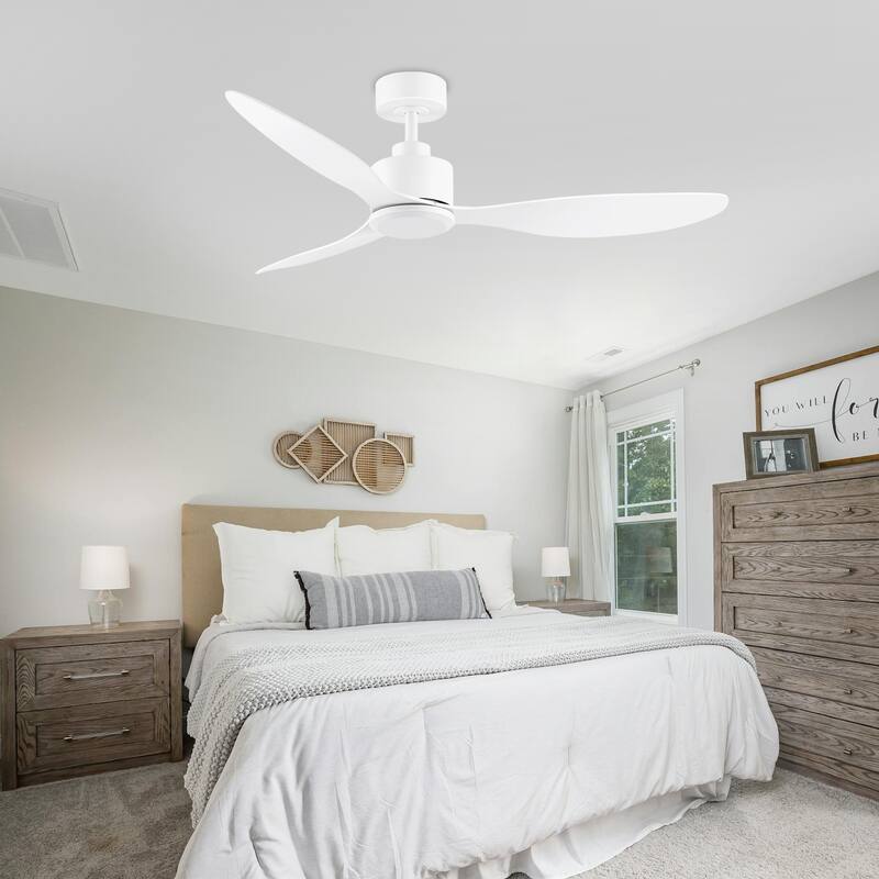42/52-inch Indoor Ceiling Fan with Remote without Light(3-Blade)
