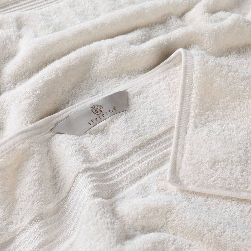 Superior Heritage Egyptian Cotton Absorbent Face Towel Set of 10