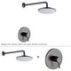preview thumbnail 10 of 27, Luxier SS-B01 Single-Handle 1-Spray Shower Faucet with Valve