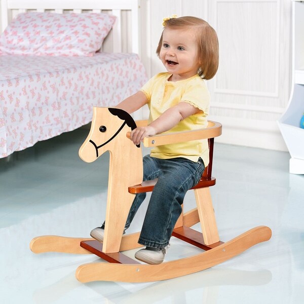 boys rocking horse