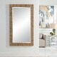 preview thumbnail 2 of 4, Uttermost Ayanna Gray Washed Wood Mirror - 43.75"W x 73.75"H x 1.75"D