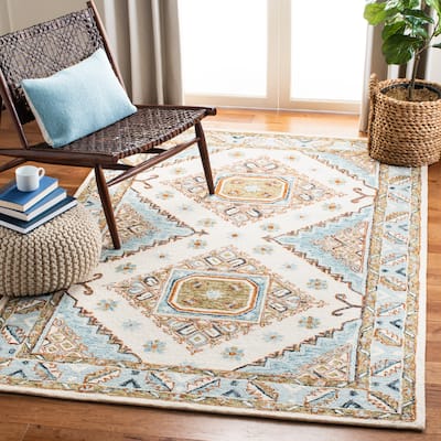 SAFAVIEH Handmade Capri Estebana Contemporary Wool Rug