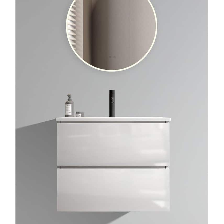 24" Bathroom Vanity with Ceramic Sink