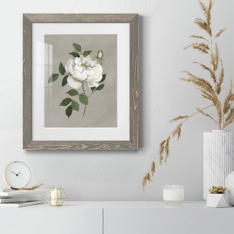 Botanical Rose-Premium Framed Print - Ready to Hang