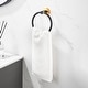 preview thumbnail 19 of 31, 3 Piece Bathroom Hardware Set Wall Mount Adjustable Towel Bar, Hand Towel Ring, Toilet Paper Holder With Mounting Hardware