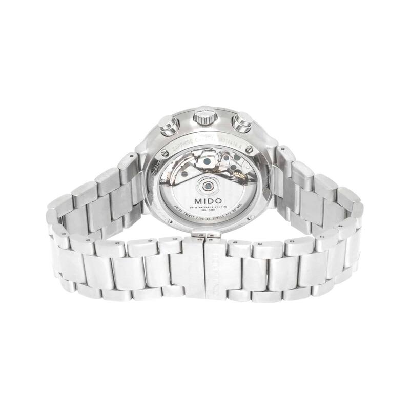 Mido Men's Commander II 42.5mm Automatic Watch M0144141103100 - Silver - N/A