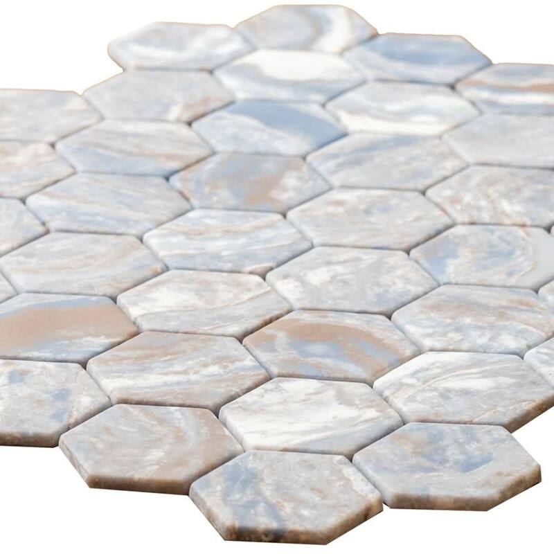 The Tile Life Recycled 1.88x1.88 Glass Wall & Backsplash Tile