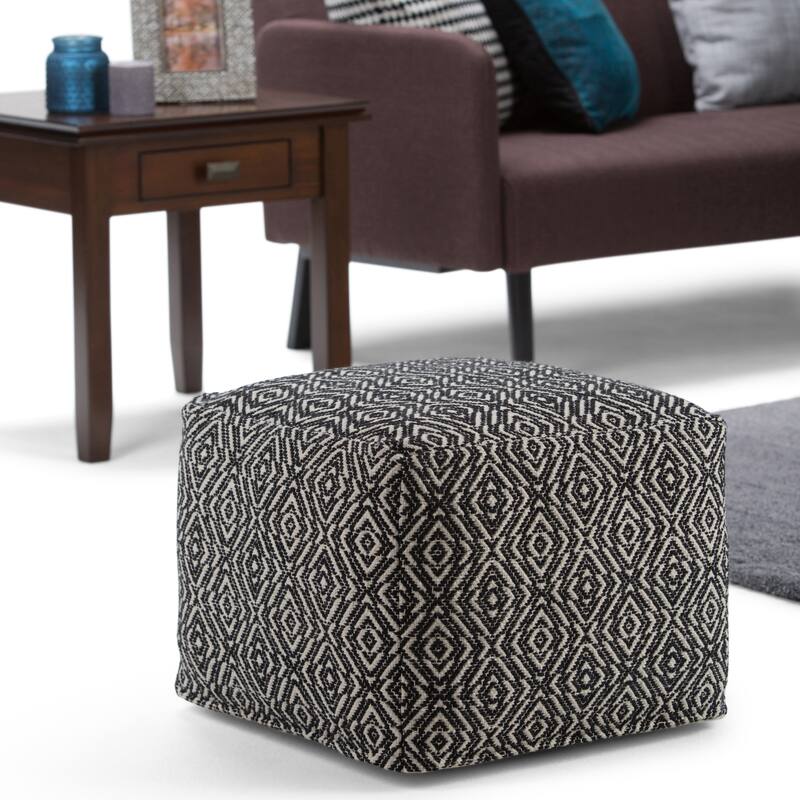 WYNDENHALL Wentworth Boho Square Pouf