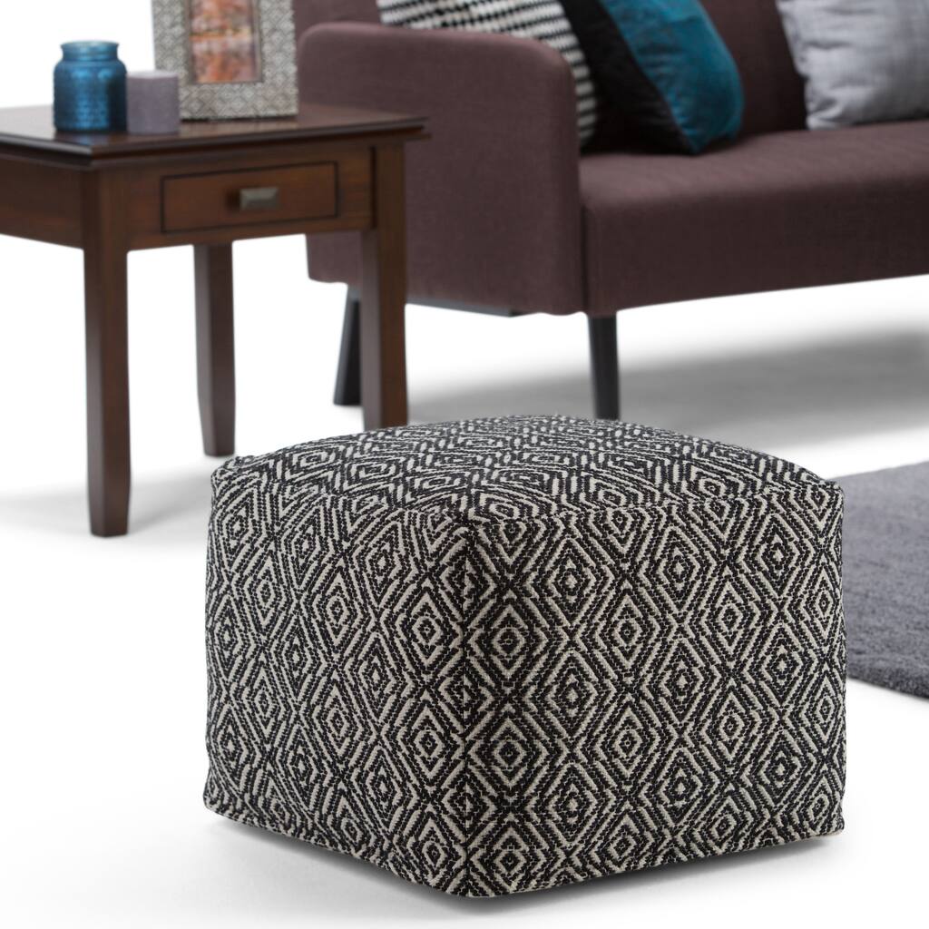 WYNDENHALL Wentworth Boho Square Pouf