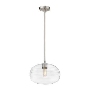 Harmony 1 Light 14 inch Brushed Nickel Pendant Light