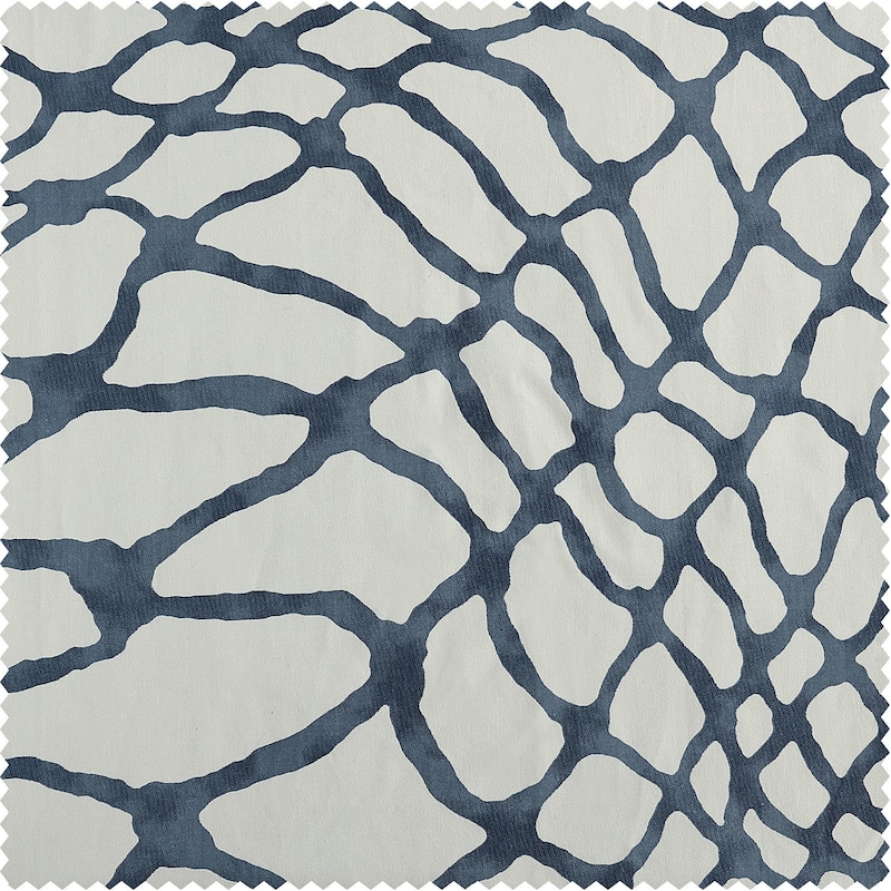 Exclusive Fabrics Ellis Printed Cotton Twill Curtain (1 Panel)