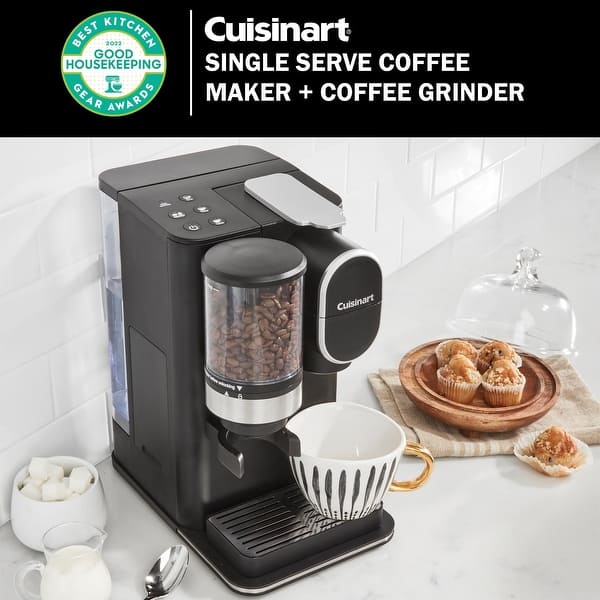 Single Serve Coffee Maker + Coffee Grinder, 48-Ounce Removable Reservoir -  Bed Bath & Beyond - 38329721