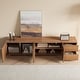 preview thumbnail 4 of 18, 79" Mid-Century Modern TV Stand - Wood Media Console, Living Room Entertainment Center with Ample Storage