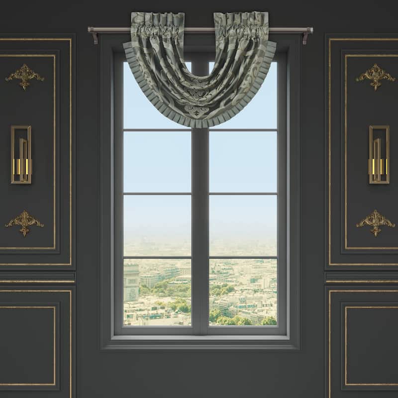 J. Queen New York Santino Window Waterfall Valance