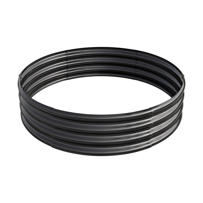 Galvanized Metal Raised Garden Bed for growing vegetables herb flowers