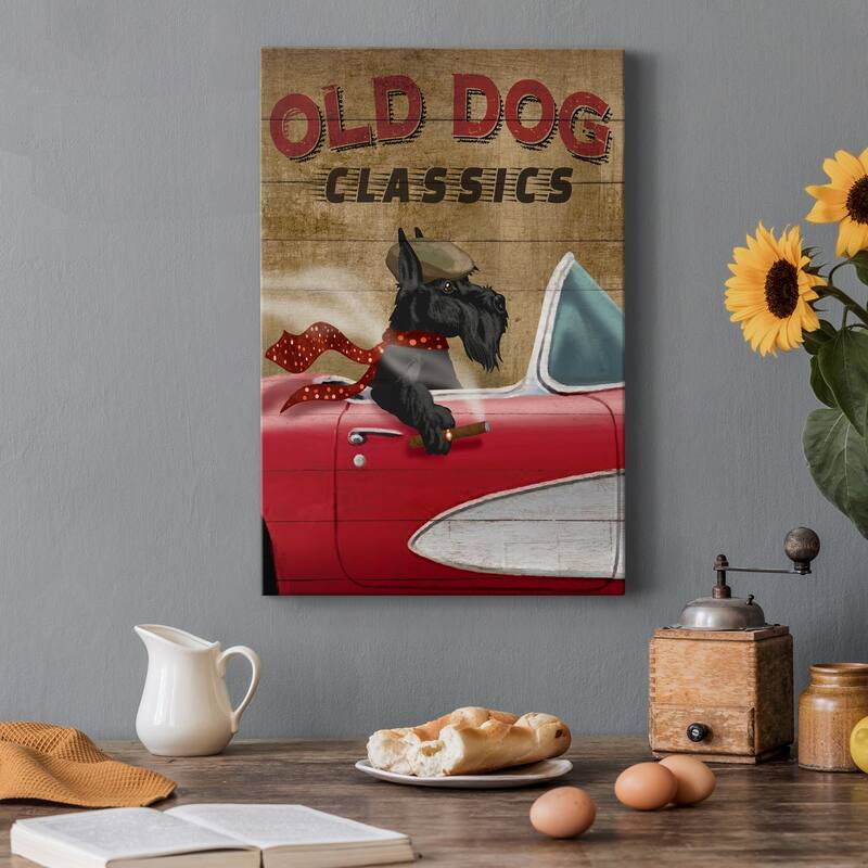 Old Dog Classics Premium Gallery Wrapped Canvas - Ready to Hang