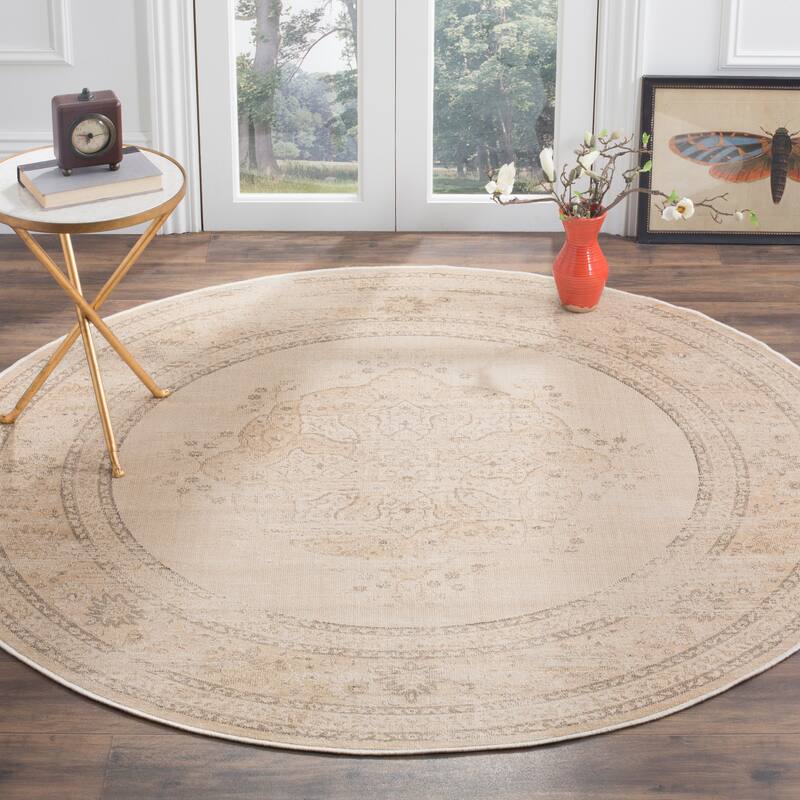 SAFAVIEH Vintage Ritienne Oriental Distressed Viscose Rug