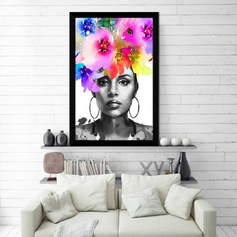 "Afrique Model 3" by Jodi Print on Acrylic