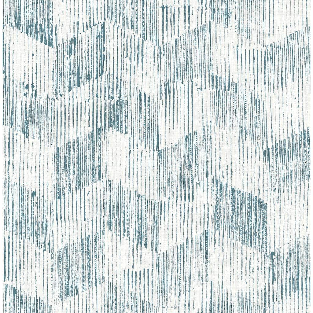 Scott Living Demi Teal Distressed Wallpaper