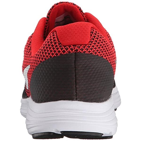 Shop Nike Men S Revolution 3 Running Shoe University Red Metallic