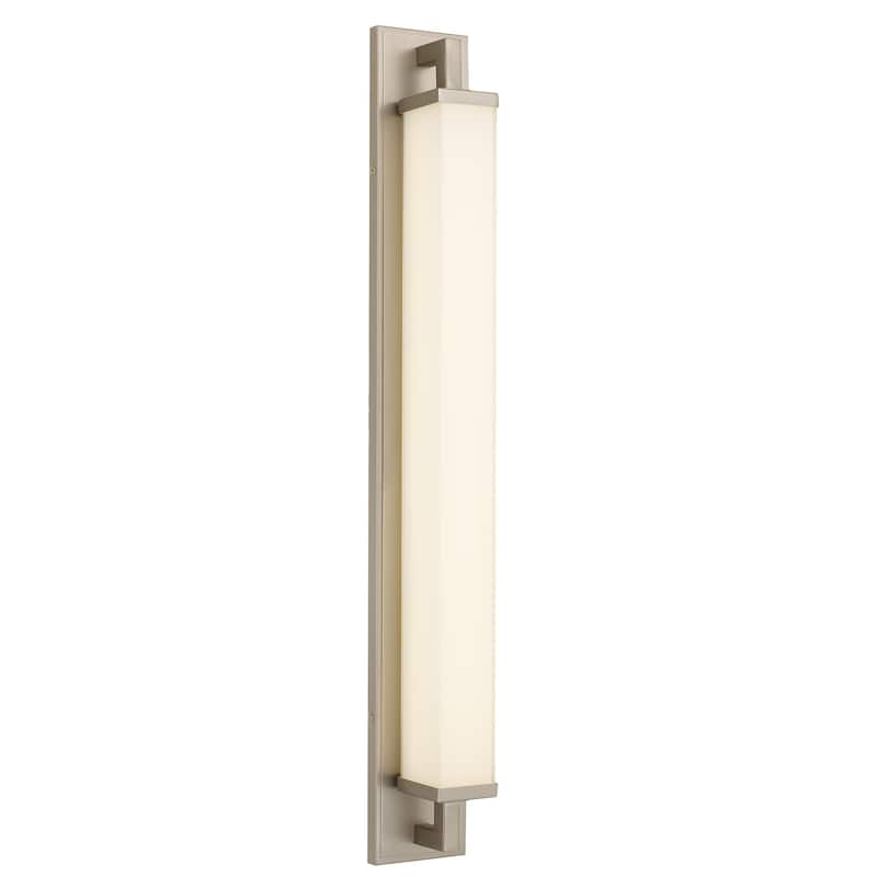 Zenith 34" Brushed Nickel LED Bathroom Vanity Light