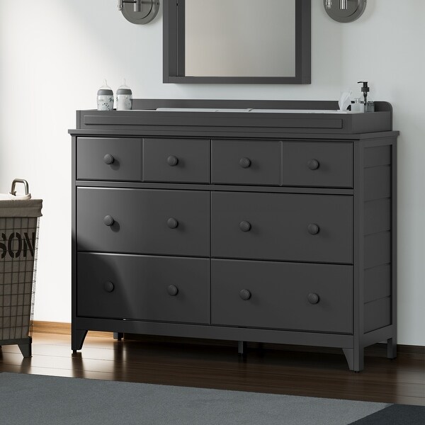changing pad on dresser