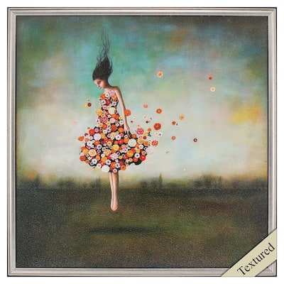 Propac Images Boundlessness in Bloom Textured Wall Art - Green