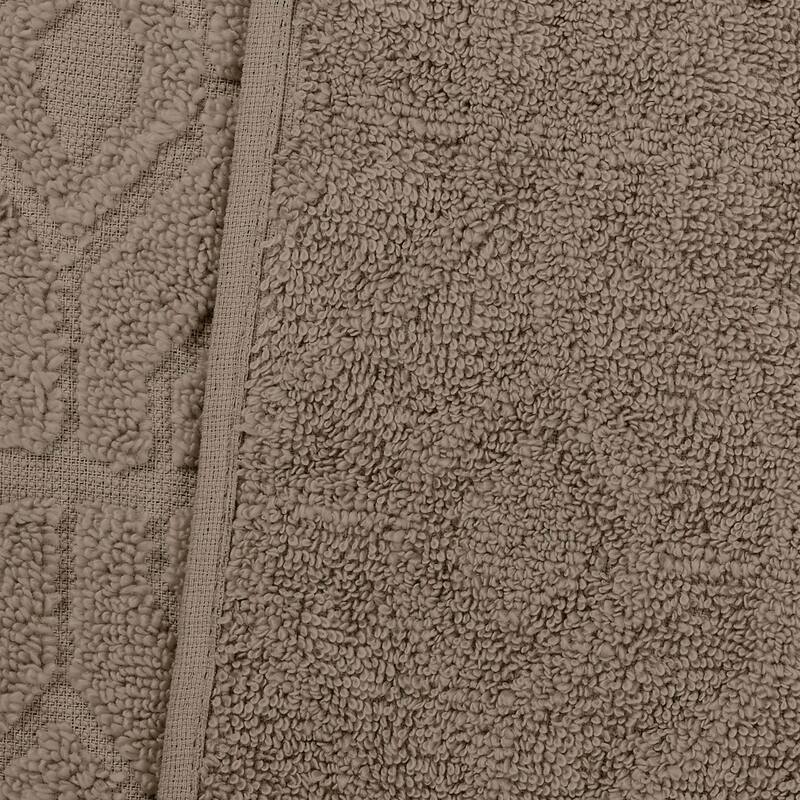 Modern Threads 6-Piece Yarn Dyed Diamond Gate Jacquard Towel Set