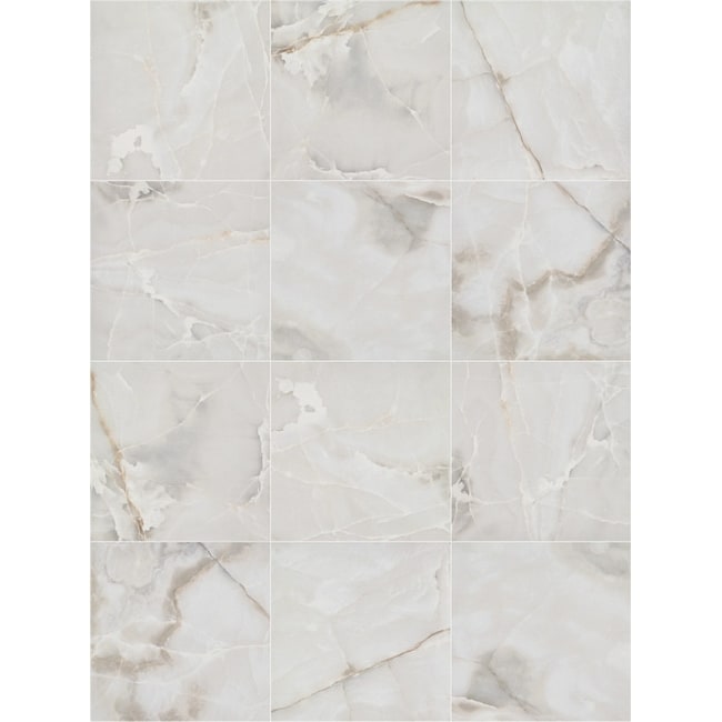 Shaw Gemstone - 24" x 24" Square Tile - Matte Marble Visual - Sold by